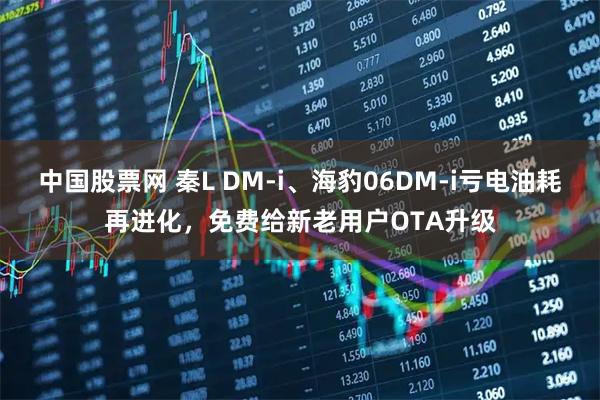 中国股票网 秦L DM-i、海豹06DM-i亏电油耗再进化，免费给新老用户OTA升级